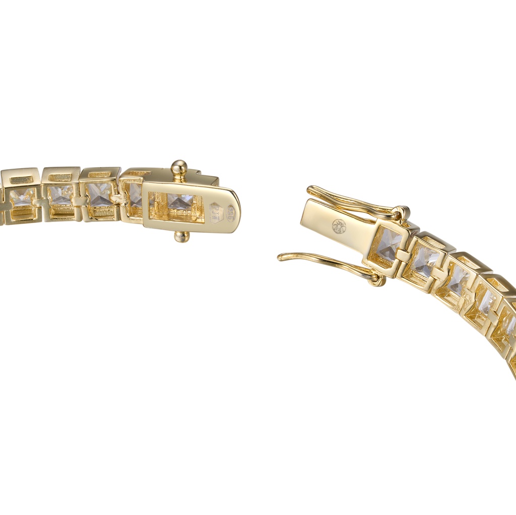 B5560, ,Silver 925, Cubic Ziconia, 19.5 cm