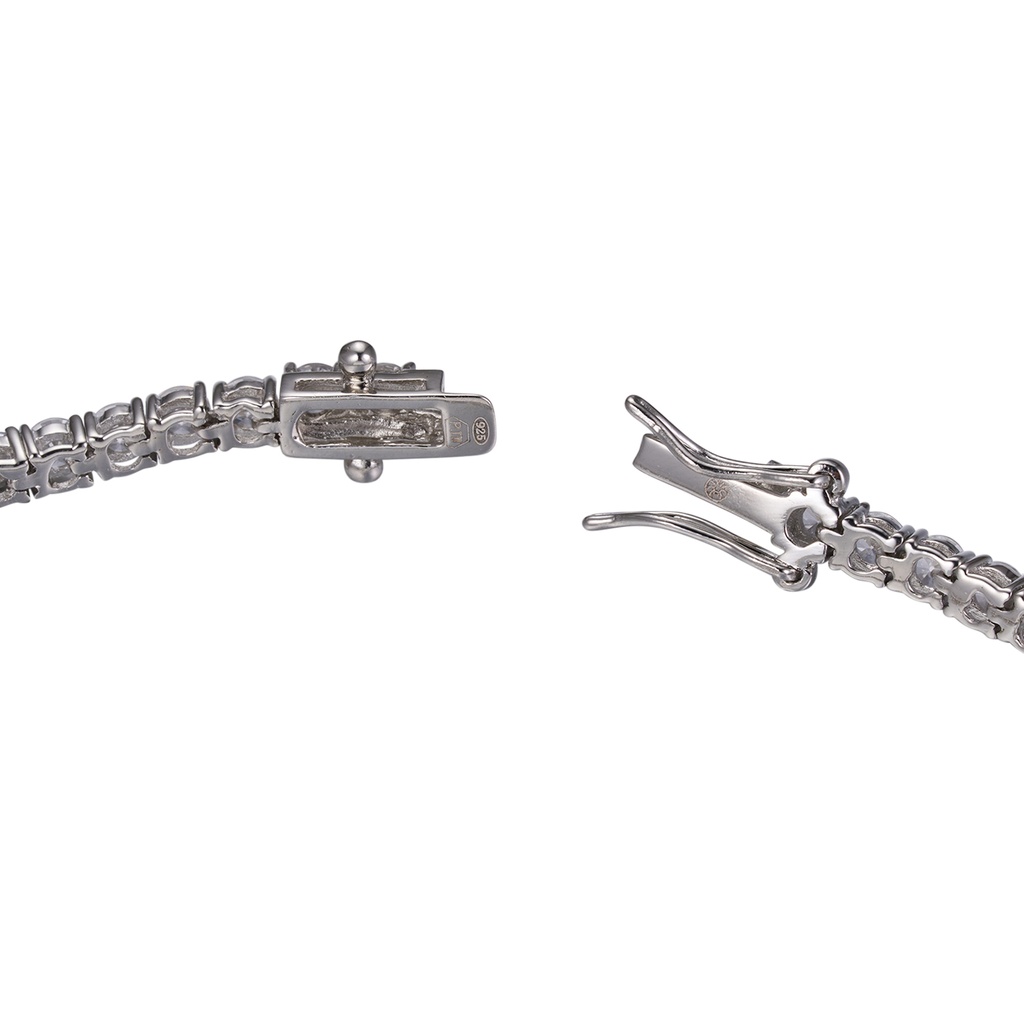 B5567,Silver 925, Cubic Zirconia, 19.5 cm