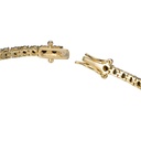 B5573,Silver 925, Cubic Zirconia, 19.5 cm