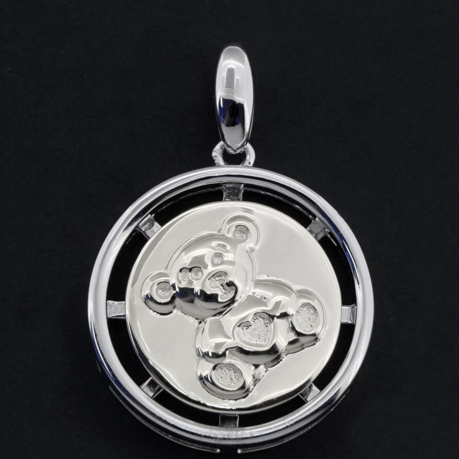 Pendant Silver 925,Rotated