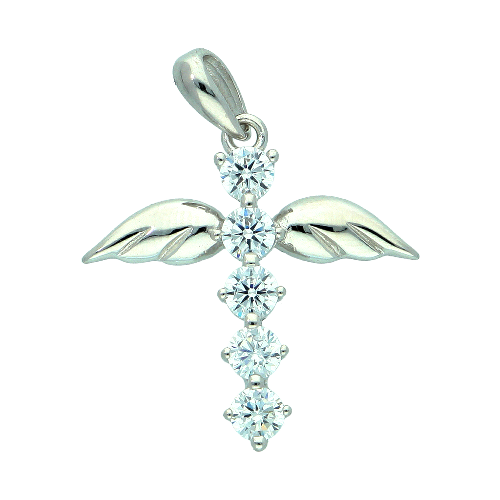 M3788, Pendant Silver 925, White Zircon
