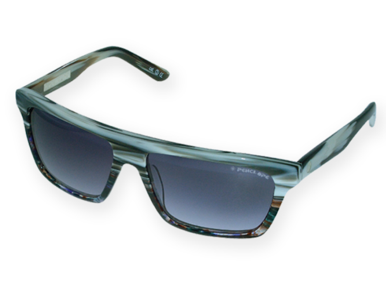 PP7172, Penelope Sunglasses,  Black & White Frame