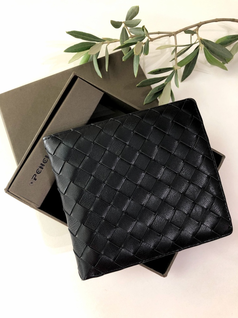 P4915  Black Men's Wallet