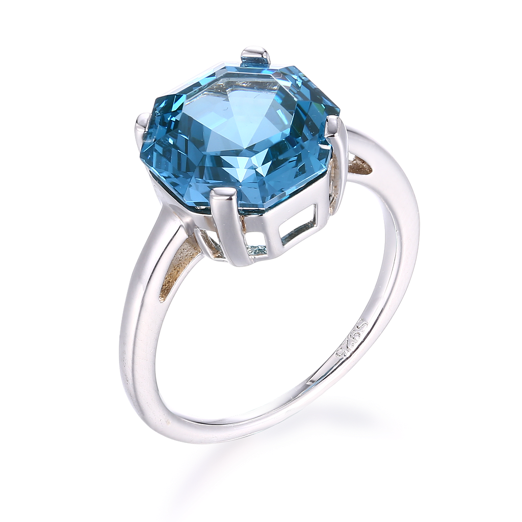 U3897, Ring Silver 925,  Zircon