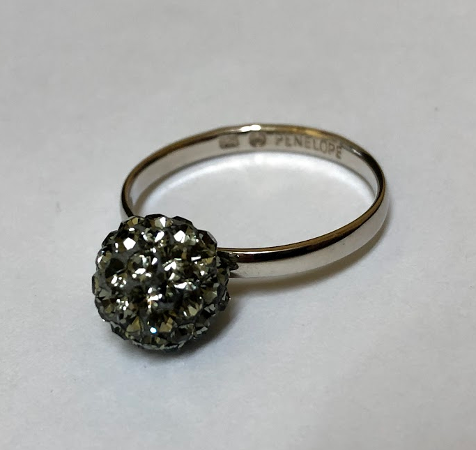 U2887,Silver,Crystal