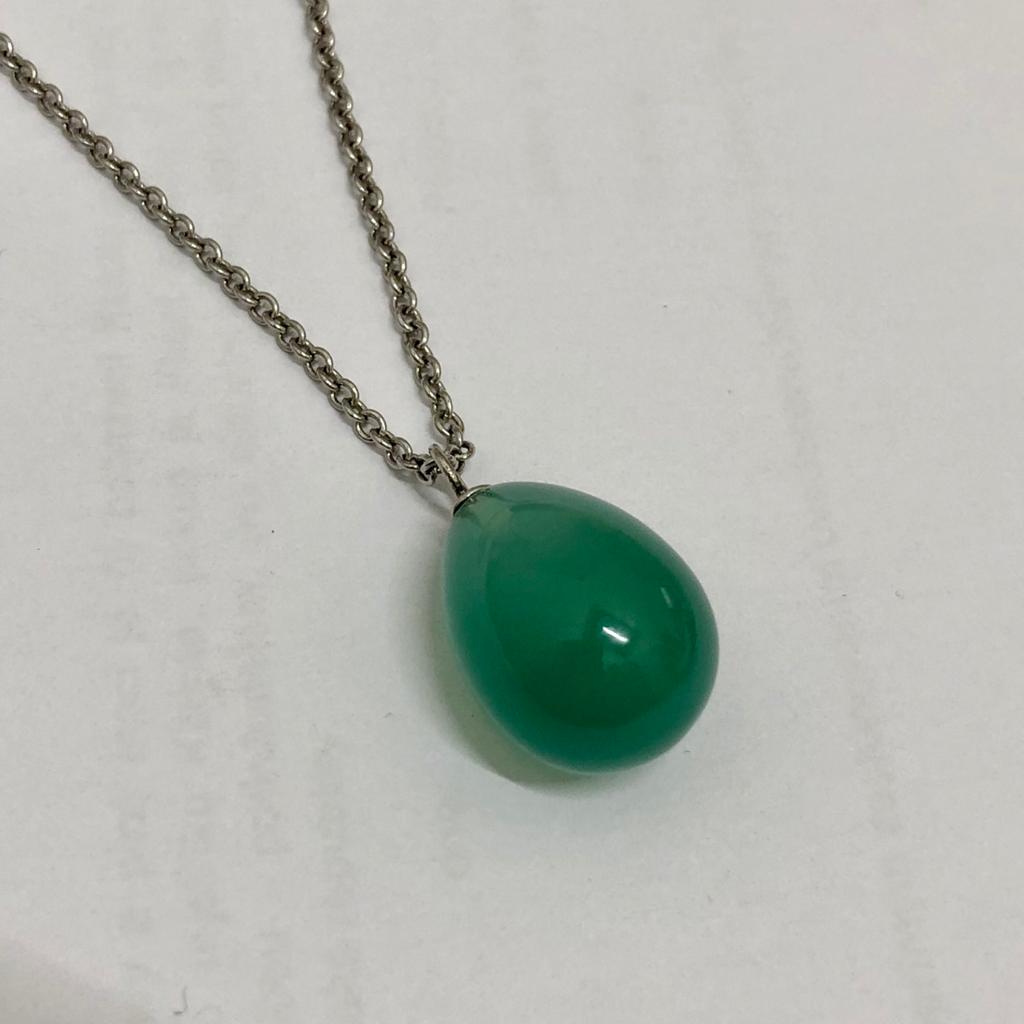 N4341,Green agate, S.steel