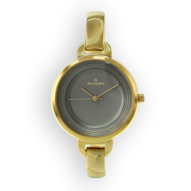 PE291GL, Watches S. Steel IPGold case&bangle ,  grey dial,  IPGold crown