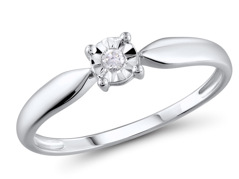 RGD123141 Ring,14K,1.3g,Dia,0.0361ct,SI1,J,1pcs