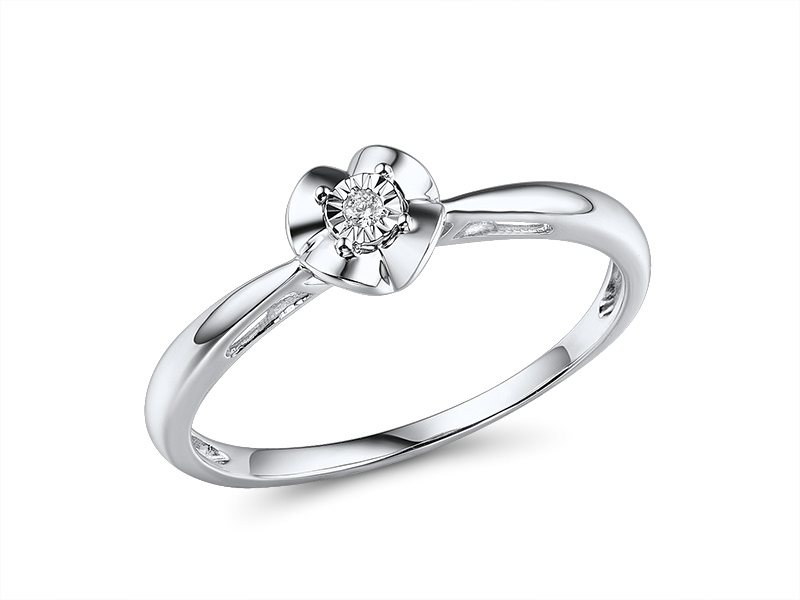 RGD136149 Ring 14K,1.7g,Dia,0.012ct,I,I,J,1 pcs