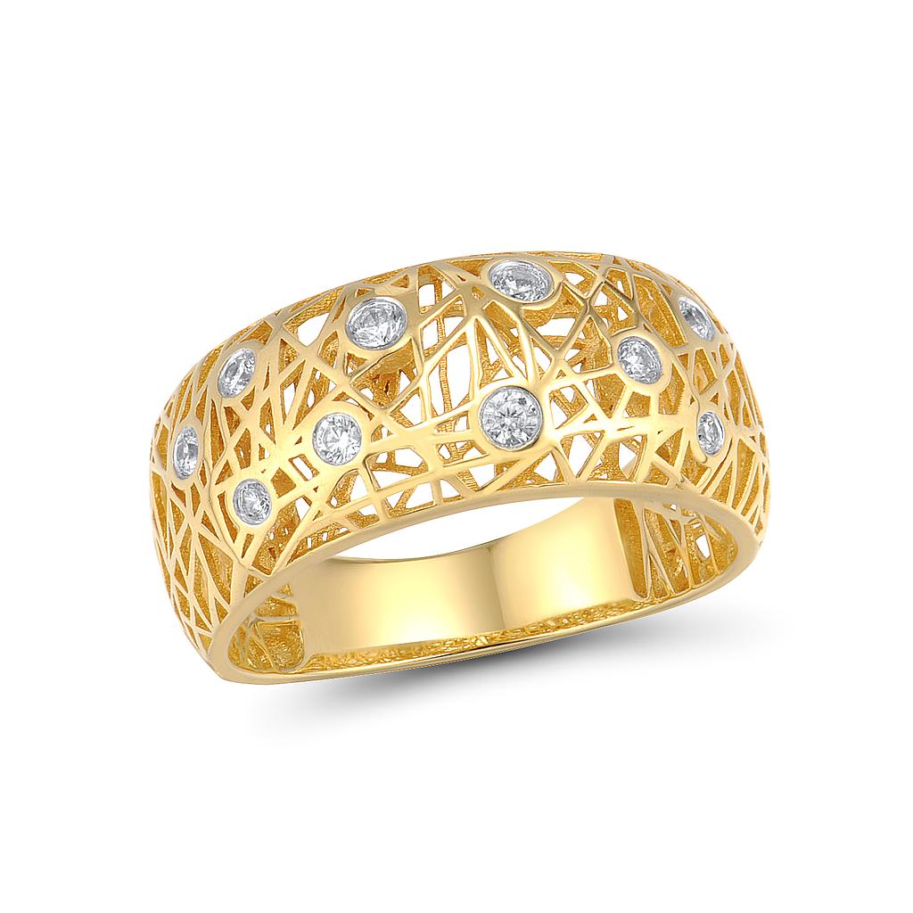 RGD331173 Ring 14K,3.1g,Dia,0.161ct,I,I,J,10 pcs