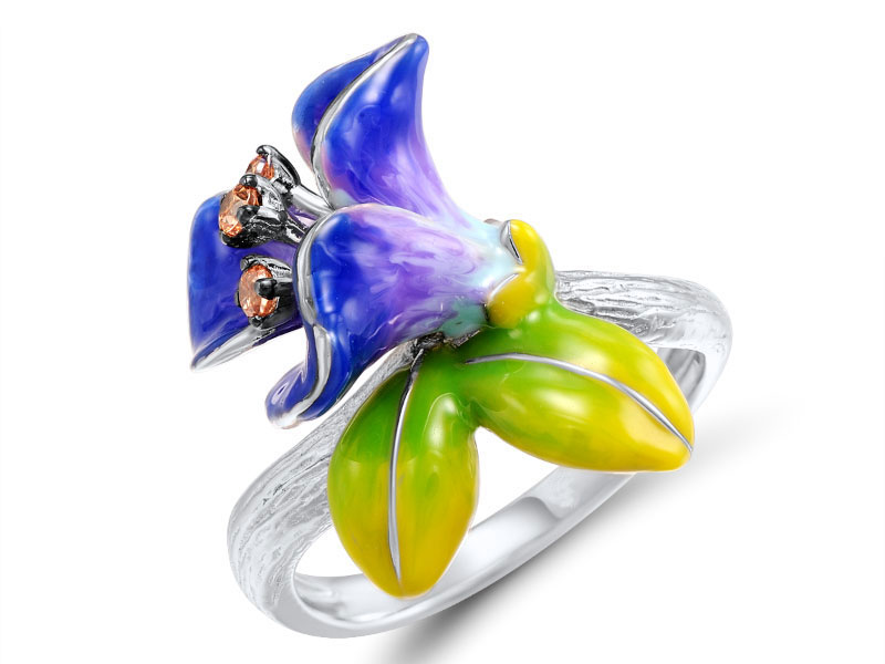 Ring Silver 925,Enamel