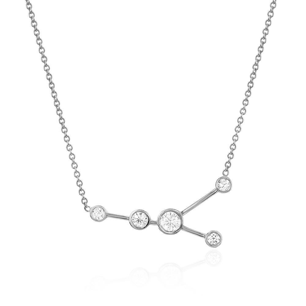 Necklace Silver 925,Zircon,Cancer