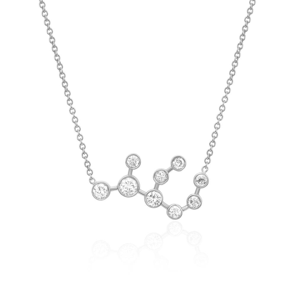Necklace Silver 925,Zircon,VIRGO