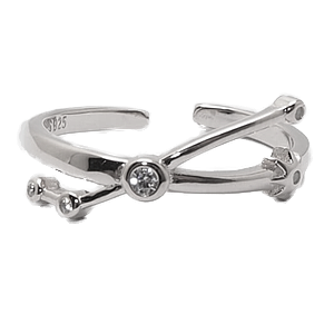 Ring Silver 925,Zircon,Aries