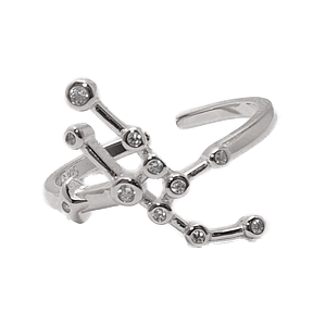 Ring Silver 925,Zircon,Taurus