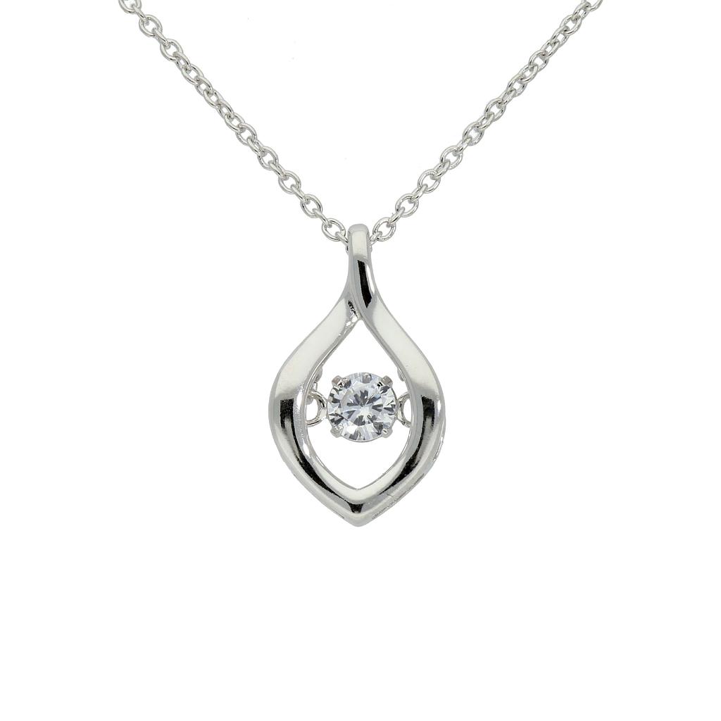 N5125, Necklace Silver 925, Rhodium Plated