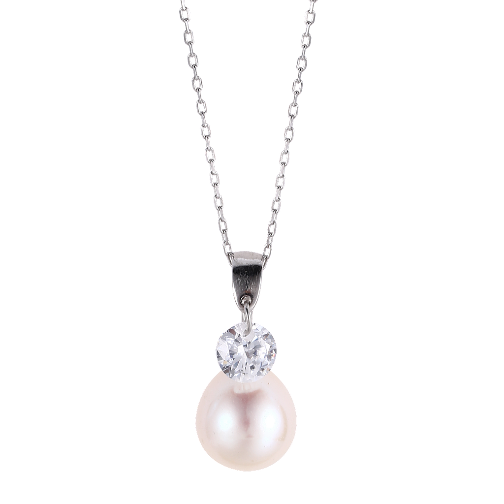 N5273, Necklace Silver 925,   Fresh Water pearl
