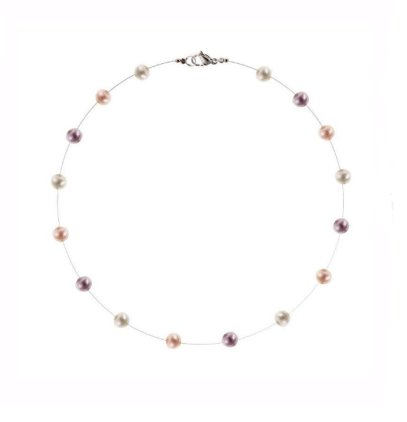 N3231, Necklace Silver 925,   Fresh Water Pear,   Pearl Collection