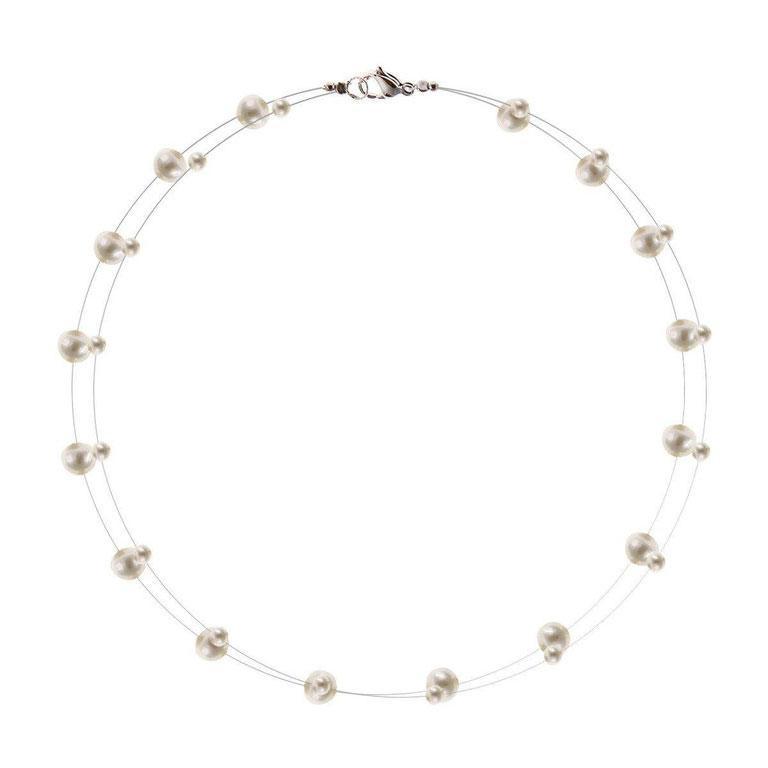 N3227, Necklace Silver 925,   Fresh Water Pear,   Pearl Collection