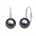 V6010, Silver 925, Black Tahiti Pearls