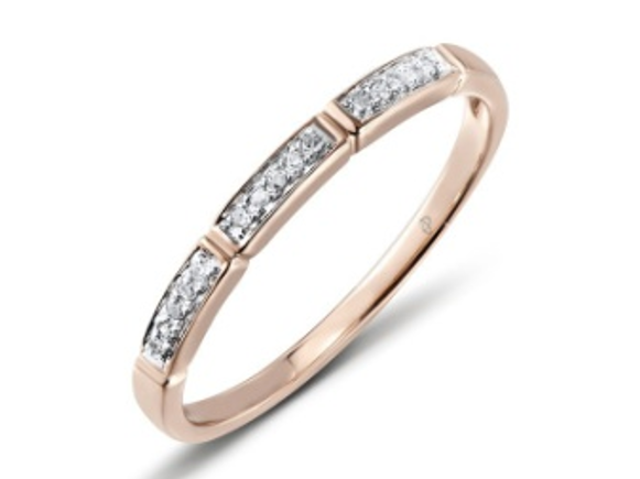 RGD00062,Ring,Gold 14K,1.05g,Dia 0,043ct,SI,H,Diamond 0.43ct