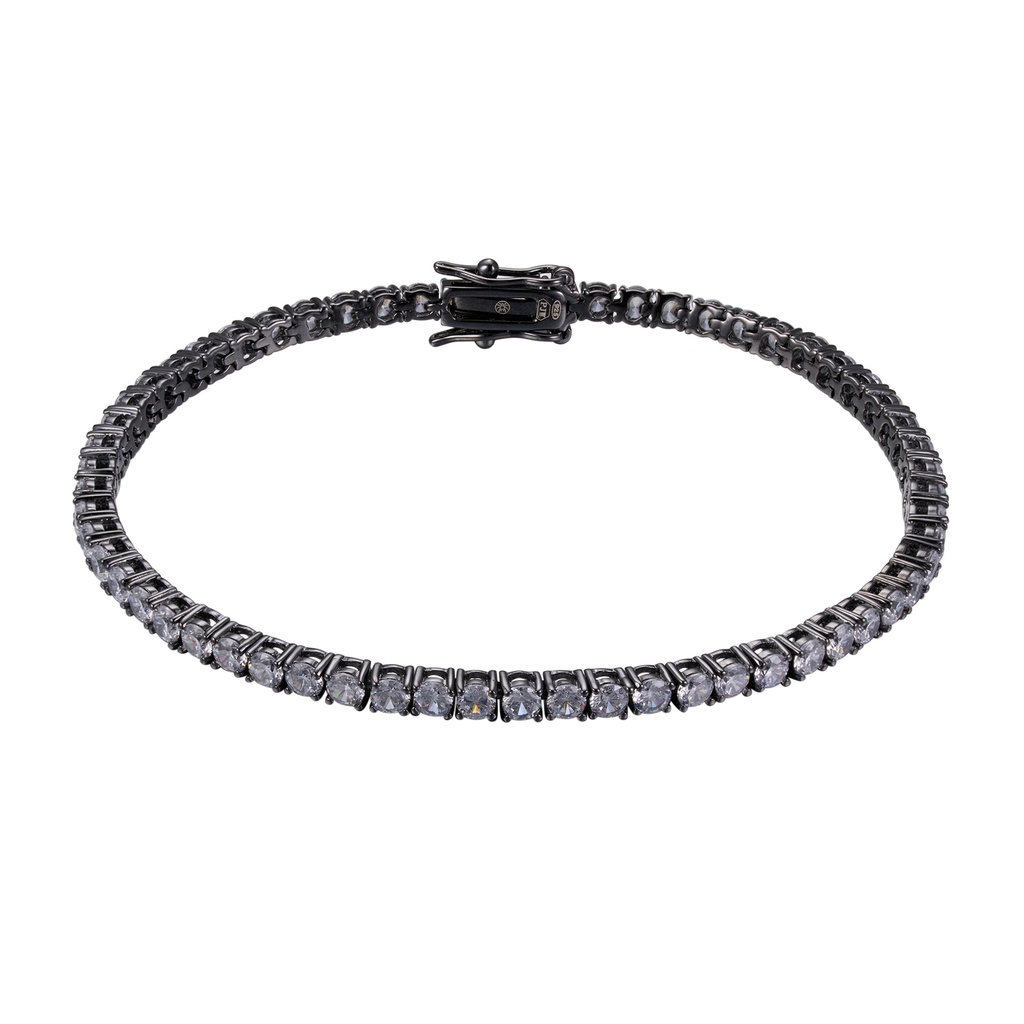 B5568,Silver 925, Cubic Zirconia, RD 3mm19.5 cm