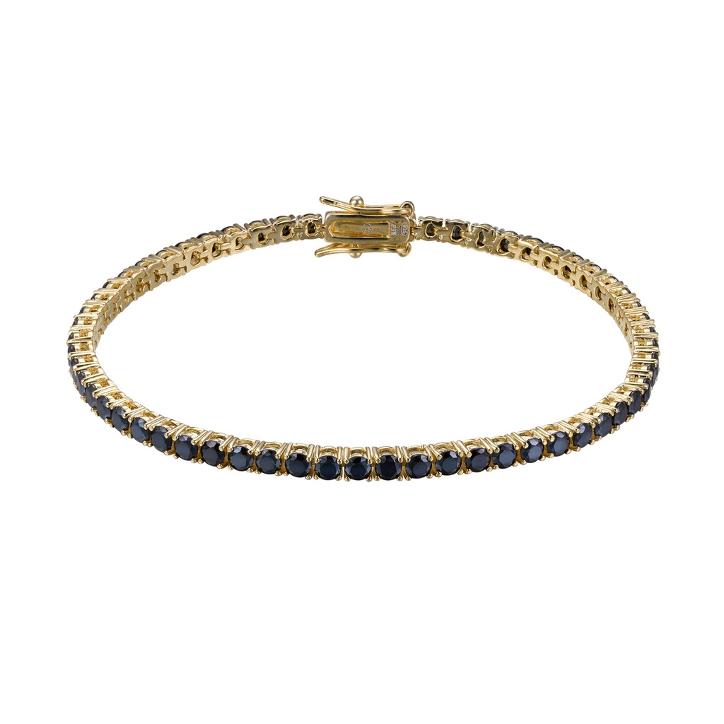 B5573,Silver 925, Cubic Zirconia,RD 3mm, 19.5 cm