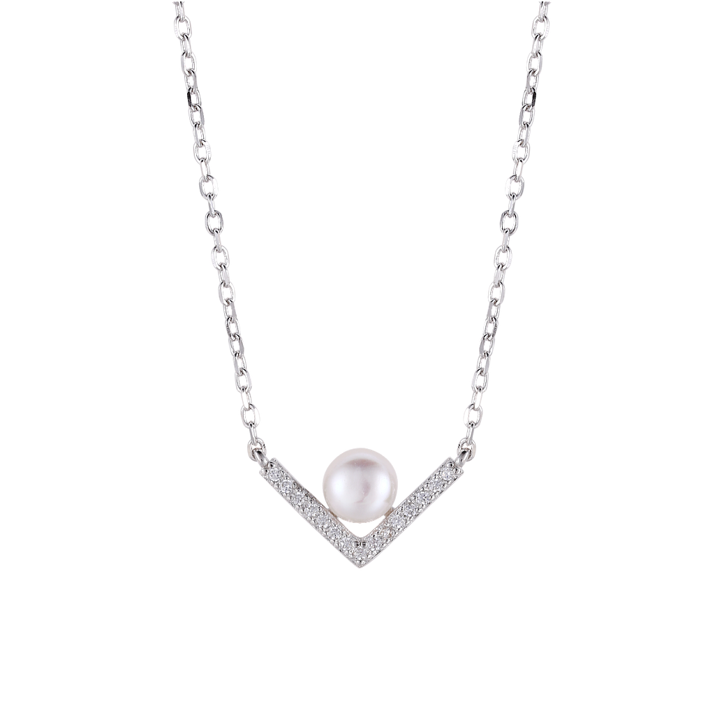 N5277, Necklace Silver 925,   Fresh Water Pearl