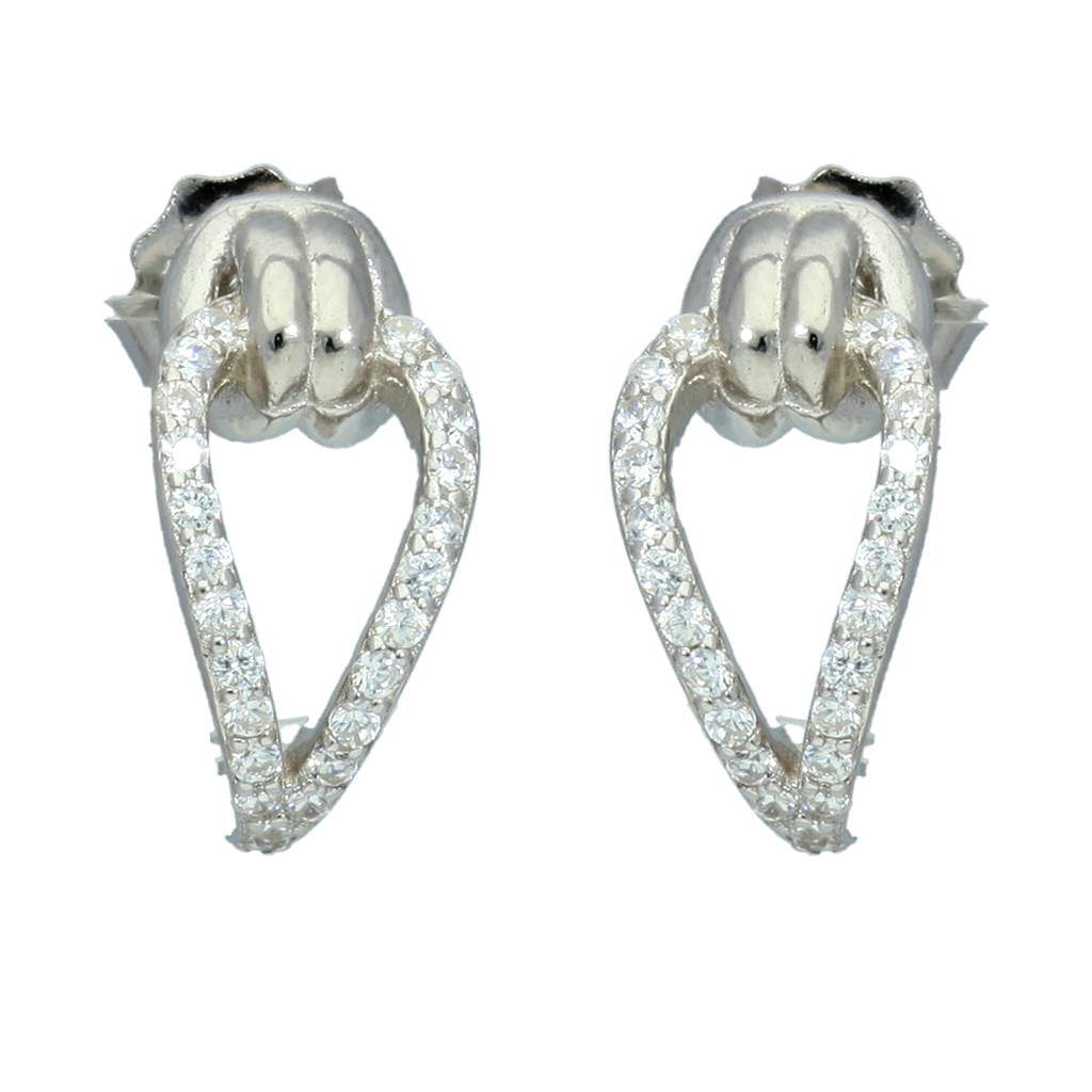 Earrings Silver 925,Zircon