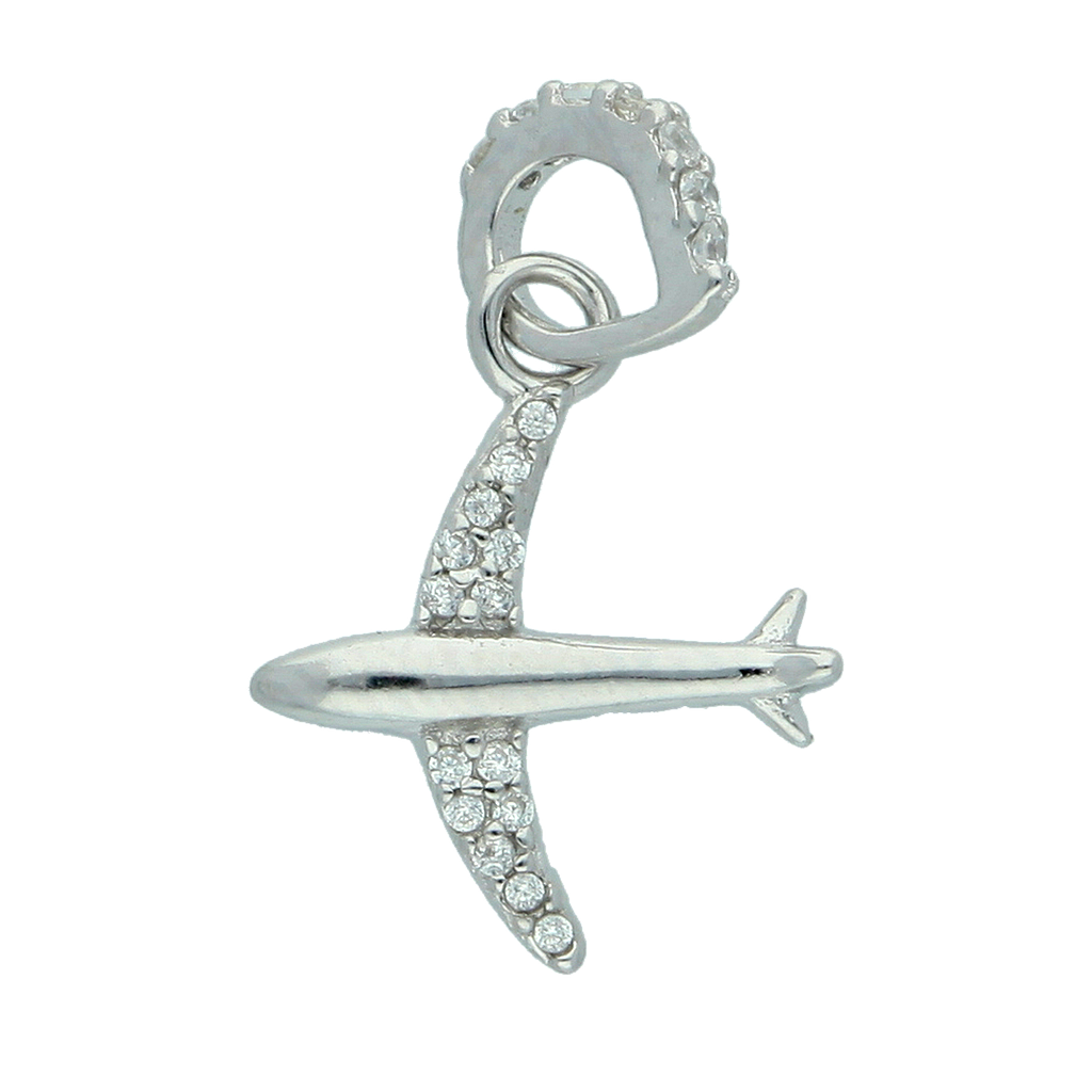 M3786, Pendant Silver 925, White Zircon