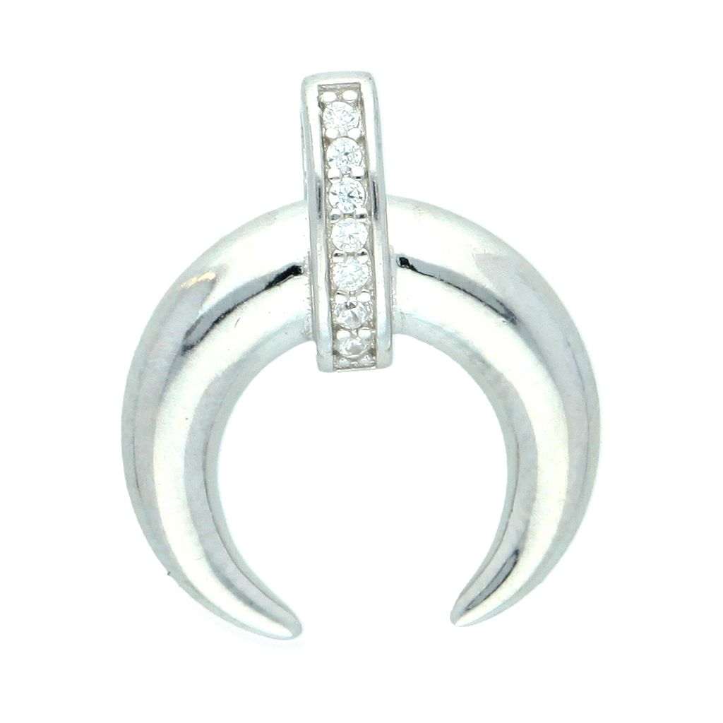 M3794, Necklaces Silver 925, White Zircon