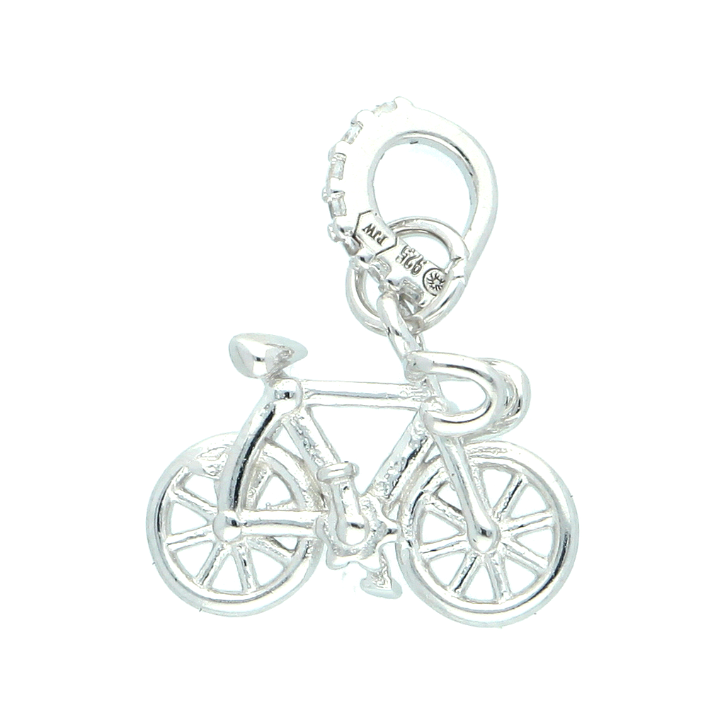M3789, Pendant Silver 925, White Zircon