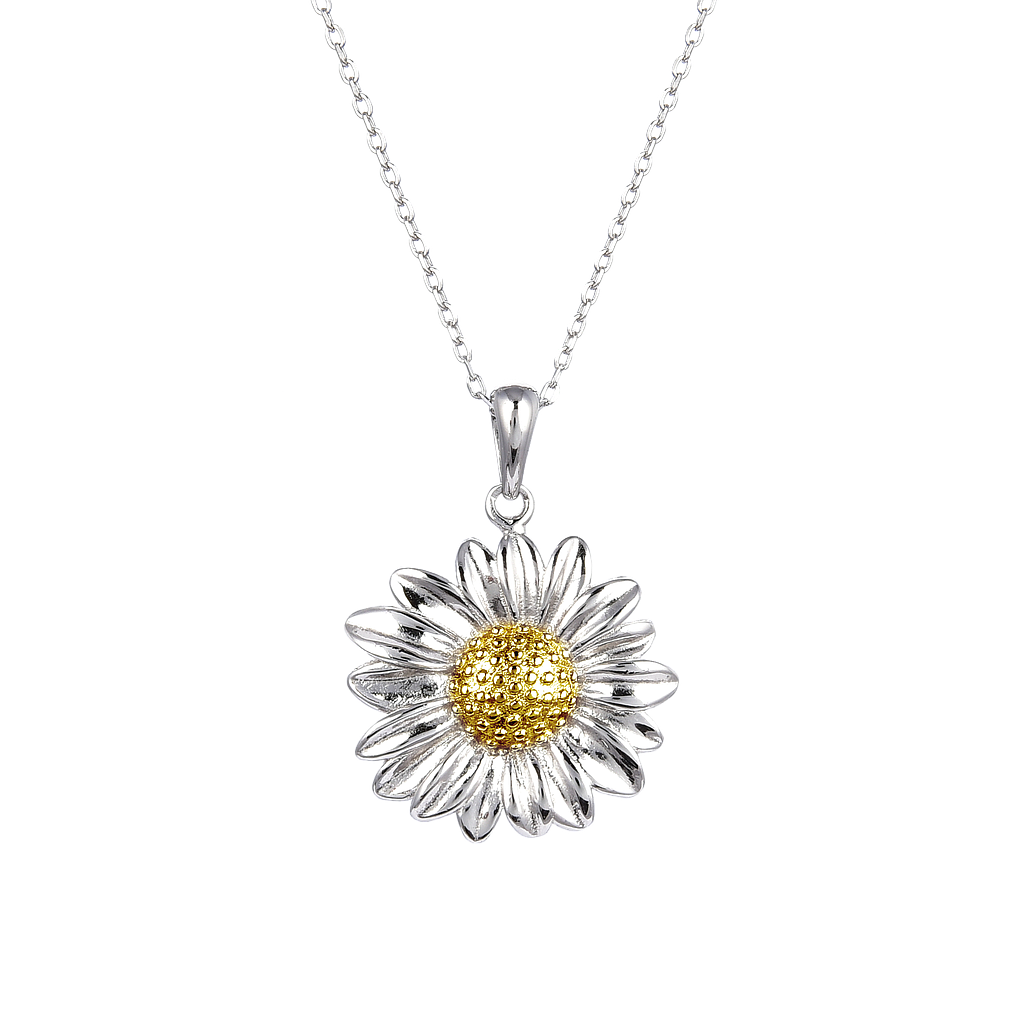 N6160,Necklace,Silver 925,Rhodium Plated,Cubic Zircon