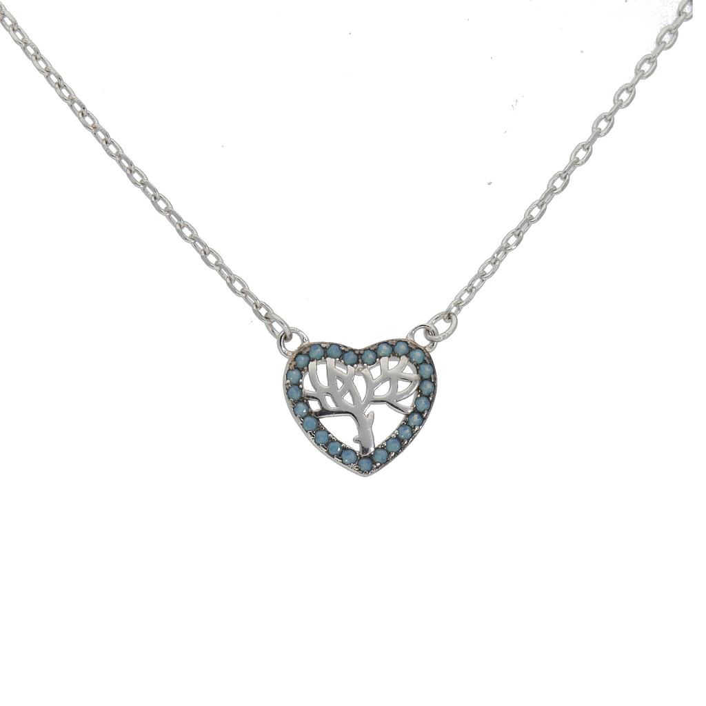 Necklace Silver 925,Zircon