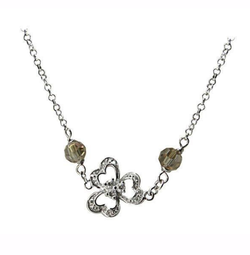 N3109, Necklace Silver. 925, Cubic Zircon, Simplicity Collection