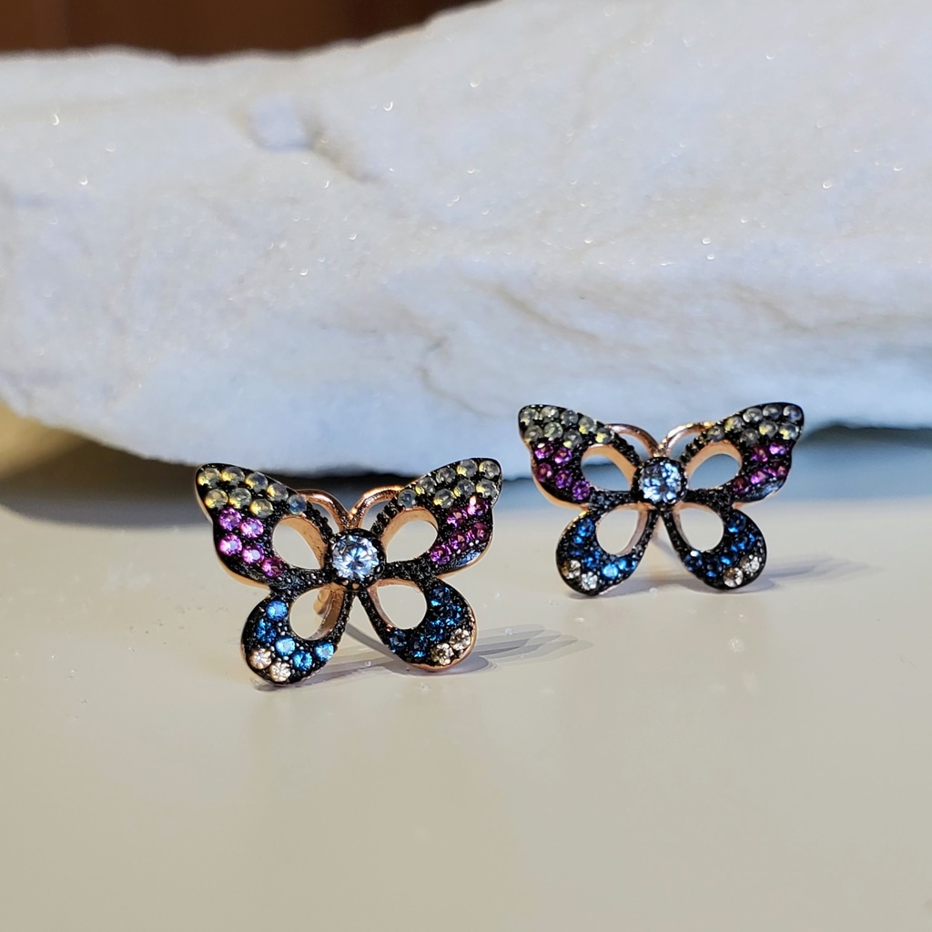 V5550, Earrings Silver 925,Zircon,EXTRA