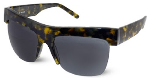 PP7240, Penelope Sunglasses Tortoise shell acetate,  solid dark grey lens