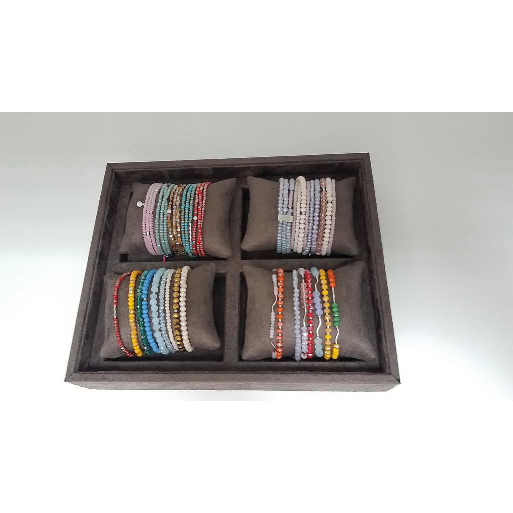 B2349, Bracelet S. Steel 316L, Crystals