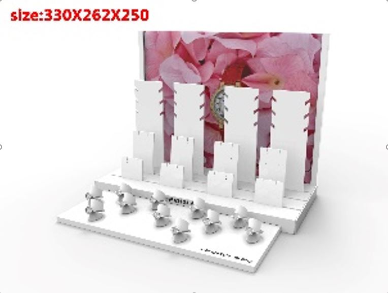 EX0331, Display Set for Necklace, Earrings & Ring