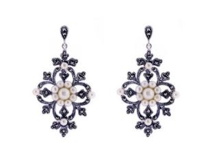 Earrings Silver925 markasite