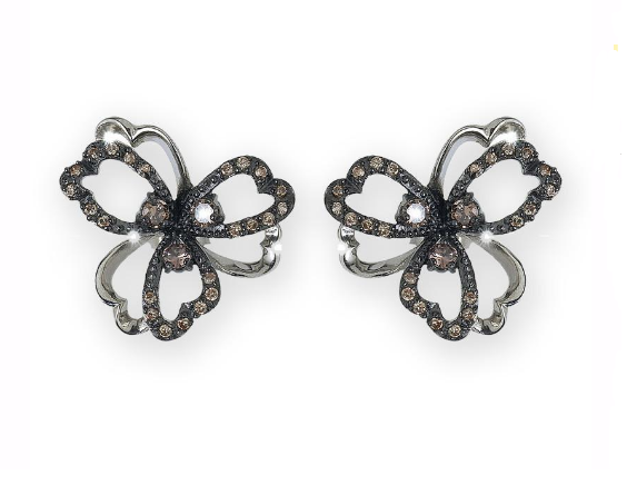 V3264, Earrings Silver 925 & Zircon,  Simplicity Collection