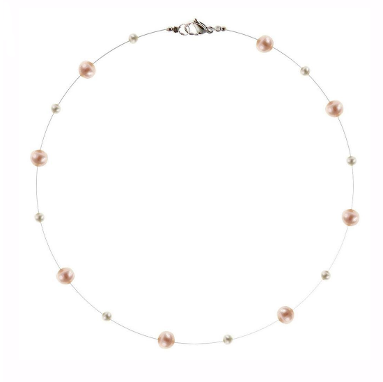 N3204, Necklace Silver 925,   Fresh Water Pearl,   Pearl Collection