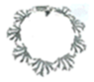 N2070, Necklace Silver. 925,  Marcasite 