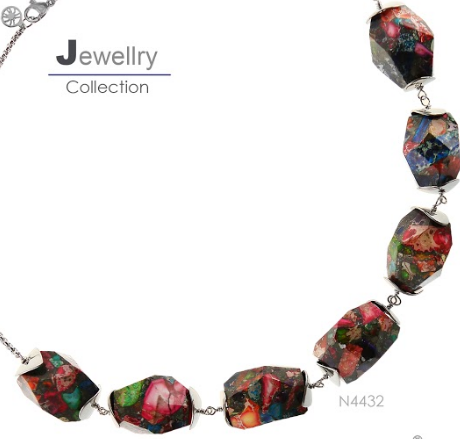 N4432, Necklace S. Steel 316L,  imperial taper
