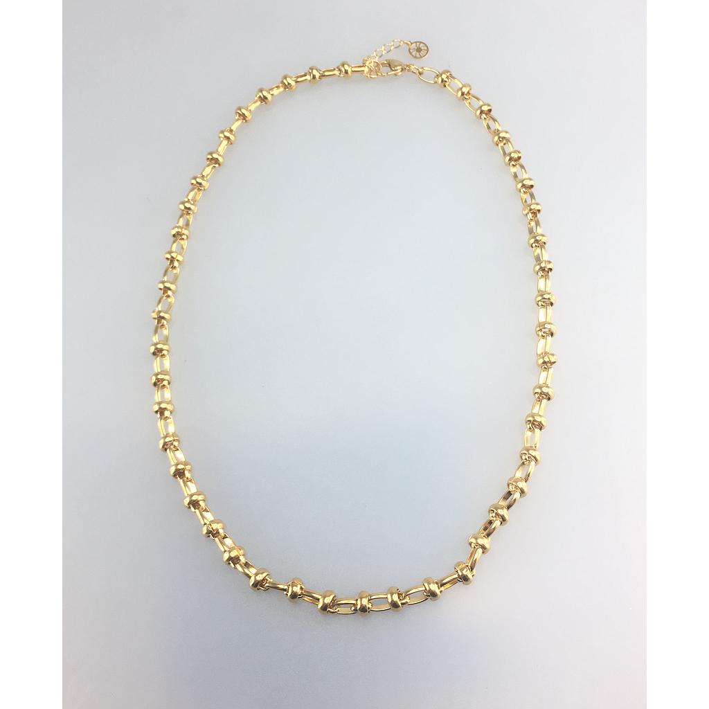 N4560, Necklace S. Steel 316L,  IPGold