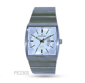 PE230S, Watches S. Steel Quartz, Steel case and band 