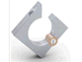 [M3189 Stainless Steel] M3189, Pendant S. Steel 316L,  IPGun,  Zircon