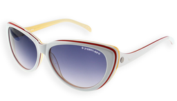 [PP7197 Sunglasses] PP7197, Penelope Sunglasses,  White & Red Frame