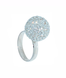 [U2891 Shining Crystals,] U2891, Ring Silver. 925,  Crystal,  16mm