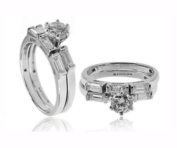[U2902 Engagement Ring] U2902, Ring Silver Rings 925,  Micro Pave Setting,  Cubic Zircon,  Rhodium Plated,  Simplicity Collection